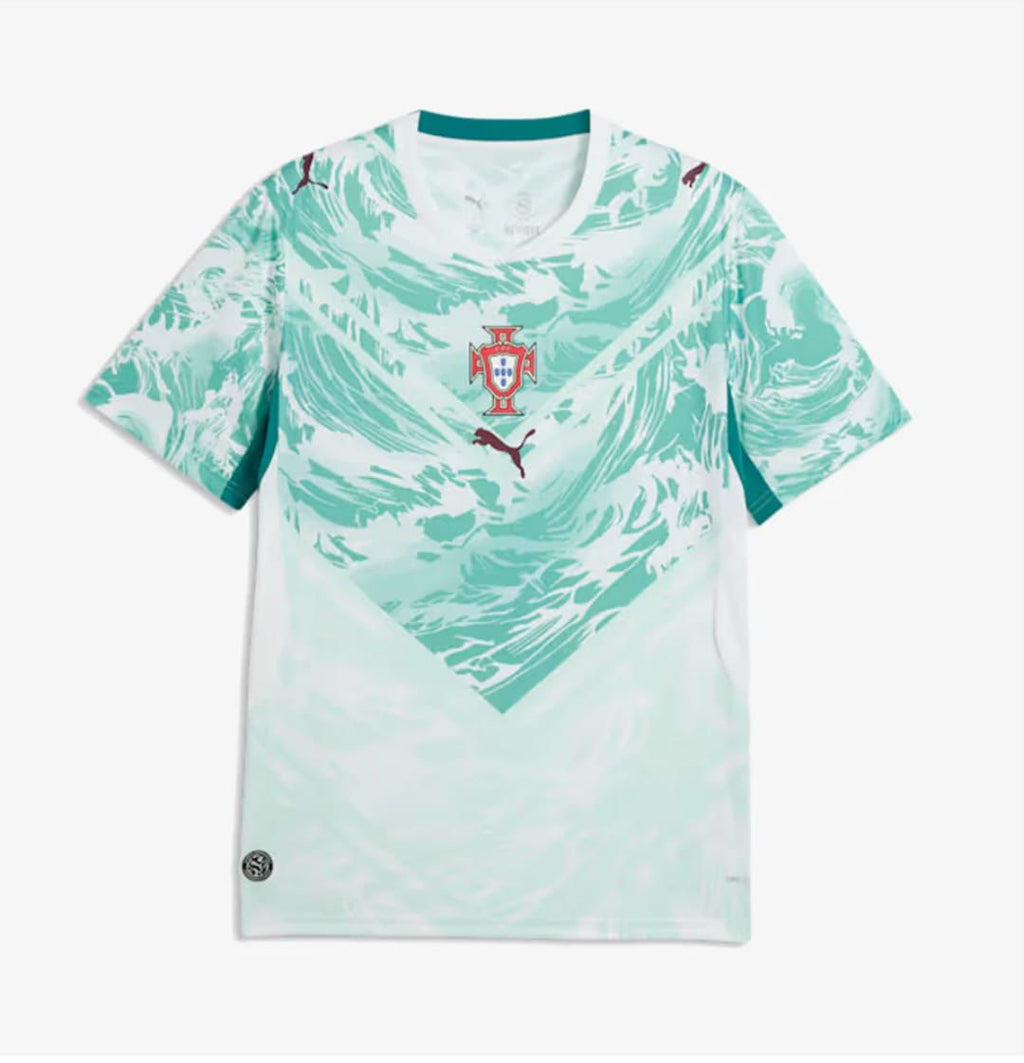 Portugal Special Edition Jersey Half Sleeve Round Neck & Premium Print (Mint Green Edition)